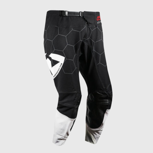 Pantalon motocross noir et blanc RXR Protect