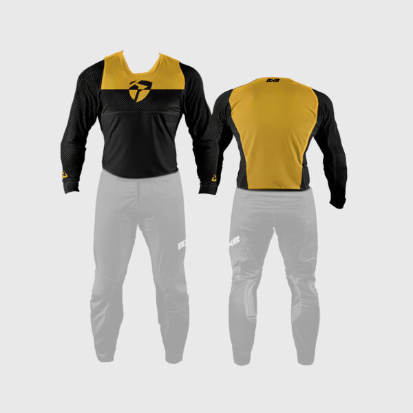 Tenue motocross jaune maillot RXR Protect